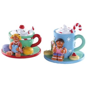 Lemax cocoa and cookies, set of 2 Sugar 'N' Spice 2019