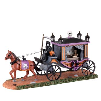 Lemax spooky victorian hearse Spooky Town 2022