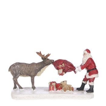 Luville General Reindeer teasing Santa
